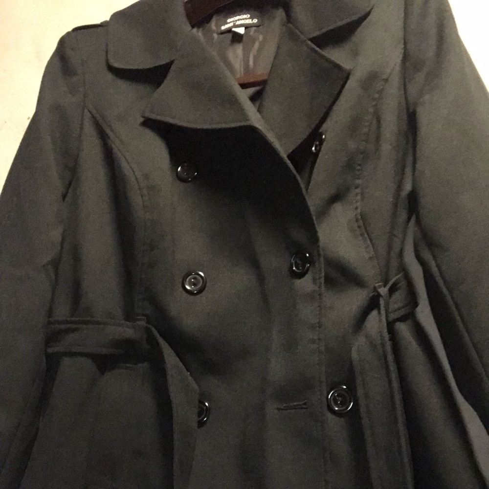 Black Double Breasted Pants Suit